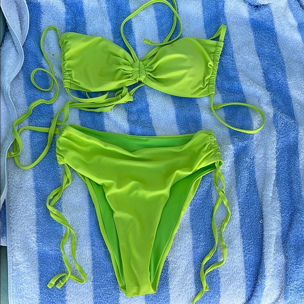 Neon Green Bikini